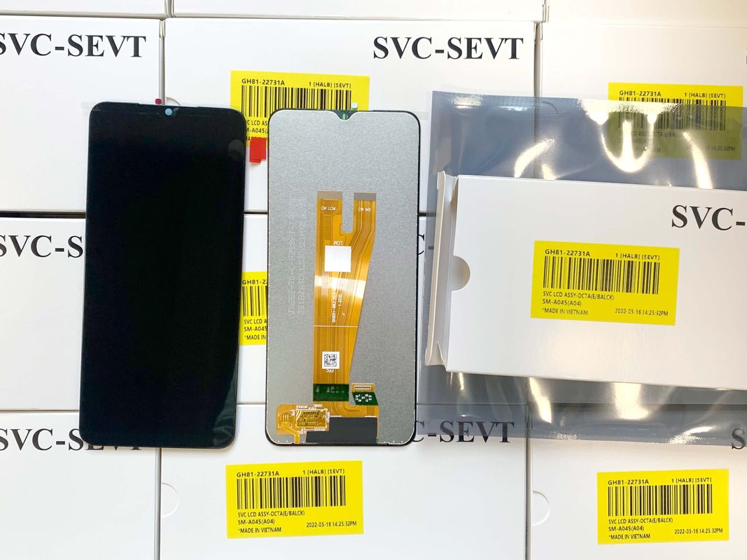 মোবাইল ফোন LCDS Pantalla For  A04 মূল নতুন সার্ভিস প্যাক এলসিডি গ্যালাক্সি A045 উচ্চ মানের টাচ স্ক্রিন প্রদর্শন