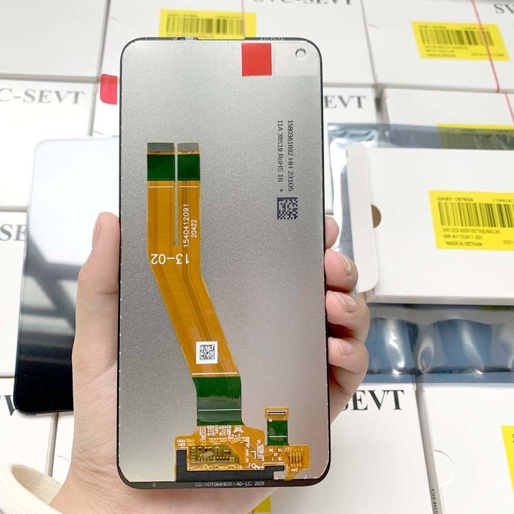 অরিজিনাল A115 LCDS For  A11 সার্ভিস প্যাক LCD Pantalla  A115 পাইকারি মোবাইল ফোন টাচ স্ক্রিন ডিসপ্লে