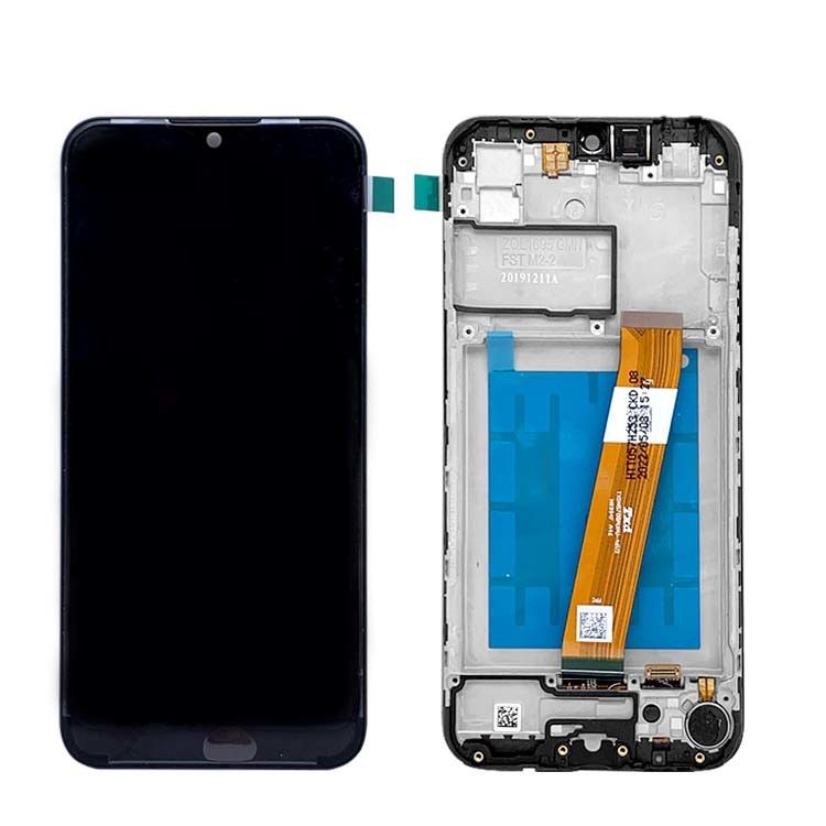 A01 এলসিডি স্ক্রিন ডিসপ্লে lcd With Frame For  A01 Wholesale Service Pack LCDS গ্যালাক্সি A105 মূল ফোন প্যান্টালা