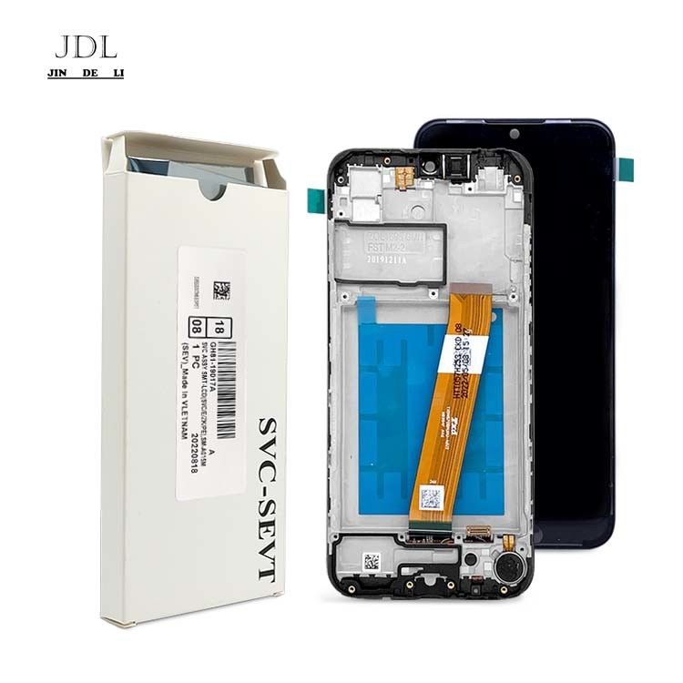 A01 এলসিডি স্ক্রিন ডিসপ্লে lcd With Frame For  A01 Wholesale Service Pack LCDS গ্যালাক্সি A105 মূল ফোন প্যান্টালা