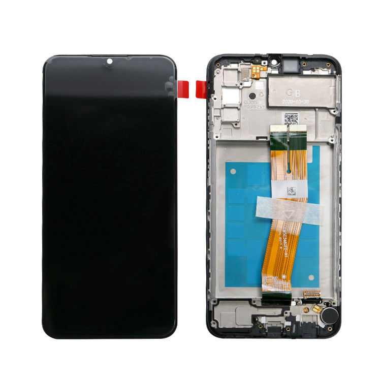 পাইকারি A02S LCD lcd With Frame For  A02S কারখানার টাচ স্ক্রিন ডিসপ্লে গ্যালাক্সি A025 সার্ভিস প্যাক LCDS প্যান্টাল
