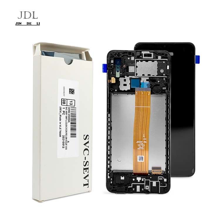 A02 LCD Display With Frame For  A022 মূল টাচ স্ক্রিন ডিজিটাইজার প্যান্টালা গ্যালাক্সি A02 সার্ভিস প্যাক LCDS