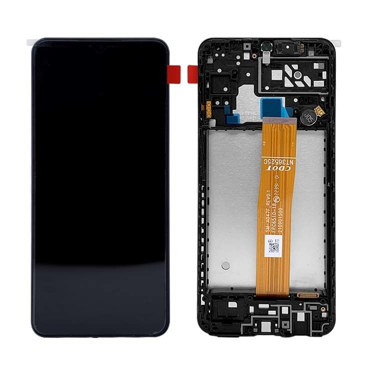 A04S LCD Lcd With Frame For  a04s মূল সার্ভিস প্যাক এলসিডিএস গ্যালাক্সি A047 মোবাইল ফোন স্ক্রিন ডিসপ্লে প্যান্টালা
