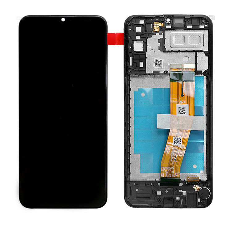 A04E LCD With Frame For  a04e মূল নতুন সার্ভিস প্যাক LCDS ডিসপ্লে গ্যালাক্সি A04E মোবাইল ফোন স্ক্রিন প্যান্টালা