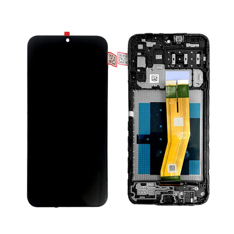 A14 4G LCD With Frame For  A145P মোবাইল ফোন টাচ প্যান্টালা গ্যালাক্সি A145R সার্ভিস প্যাক LCDS স্ক্রিন ডিসপ্লে