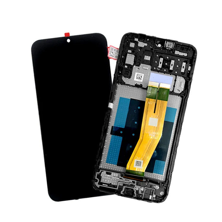 A14 4G LCD With Frame For  A145P মোবাইল ফোন টাচ প্যান্টালা গ্যালাক্সি A145R সার্ভিস প্যাক LCDS স্ক্রিন ডিসপ্লে