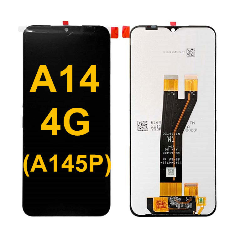 A14 4G অরিজিনাল এলসিডি স্ক্রিন ডিসপ্লে For   A145P Wholesale মোবাইল ফোন টাচ প্যান্টালা সার্ভিস প্যাক LCDS