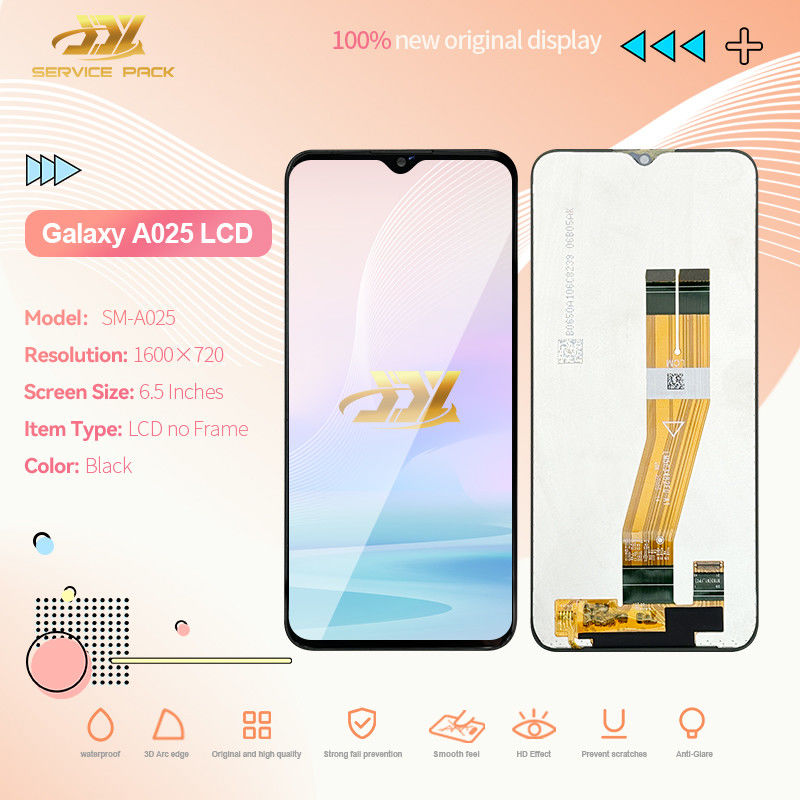 A03S / A037 টিএফটি ফোন এলসিডি স্ক্রিন প্রতিস্থাপন ফ্রেম নেই মূল প্যাক মোবাইলের জন্য svc lcd খুচরা অংশ