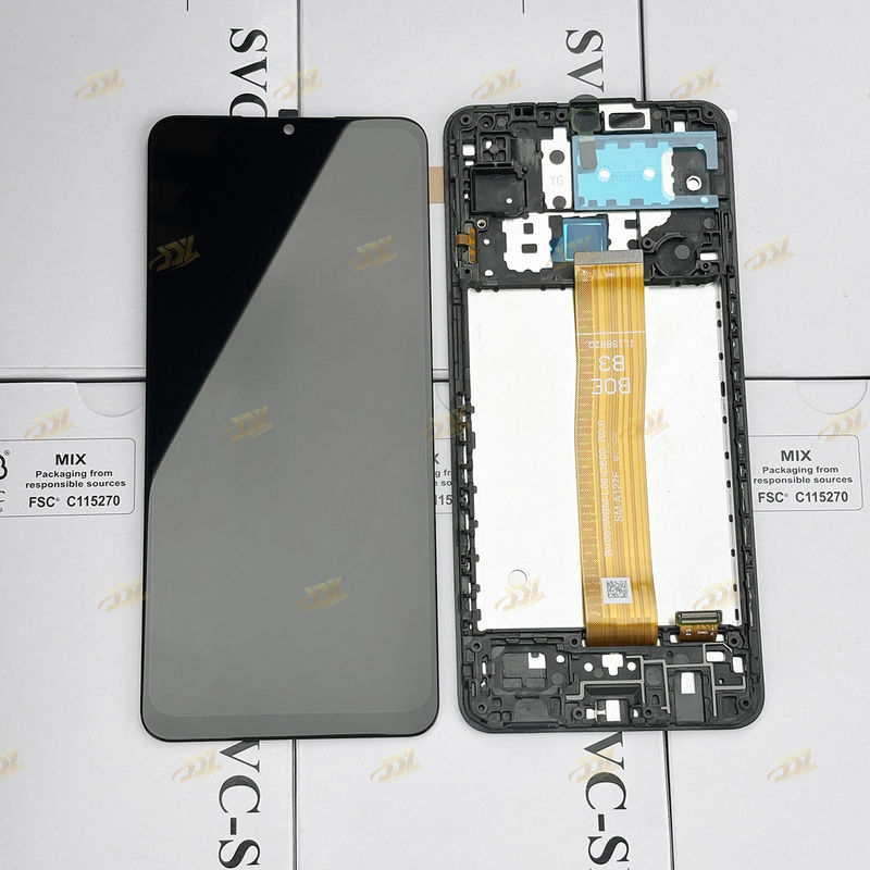 A127 lcd With Frame For  a127 মূল নতুন সার্ভিস প্যাক মোবাইল স্ক্রিন ডিসপ্লে গ্যালাক্সি A12 নাচো টাচ প্যান্টালা